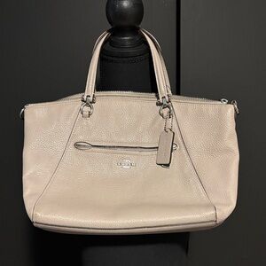 Coach Beige Leather purse